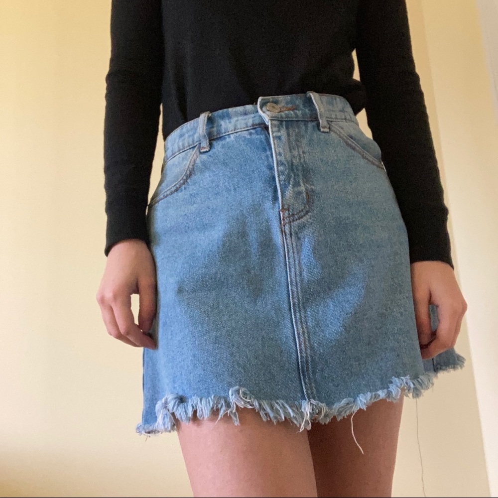 Brandy Melville Denim Skirt